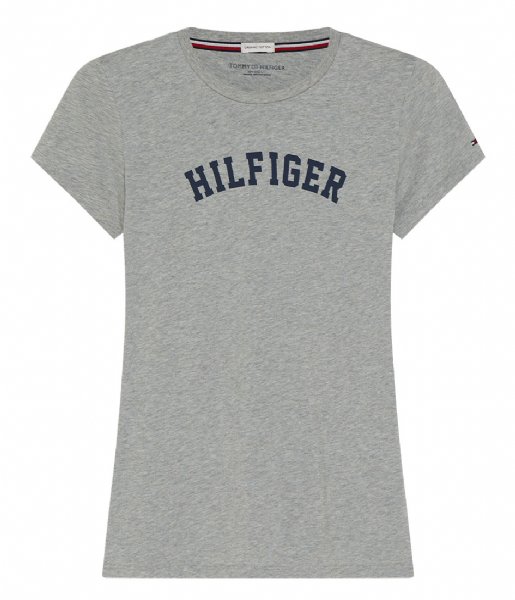 Tommy Hilfiger Nightwear & Loungewear Ss Tee Print Grey Heather (004)